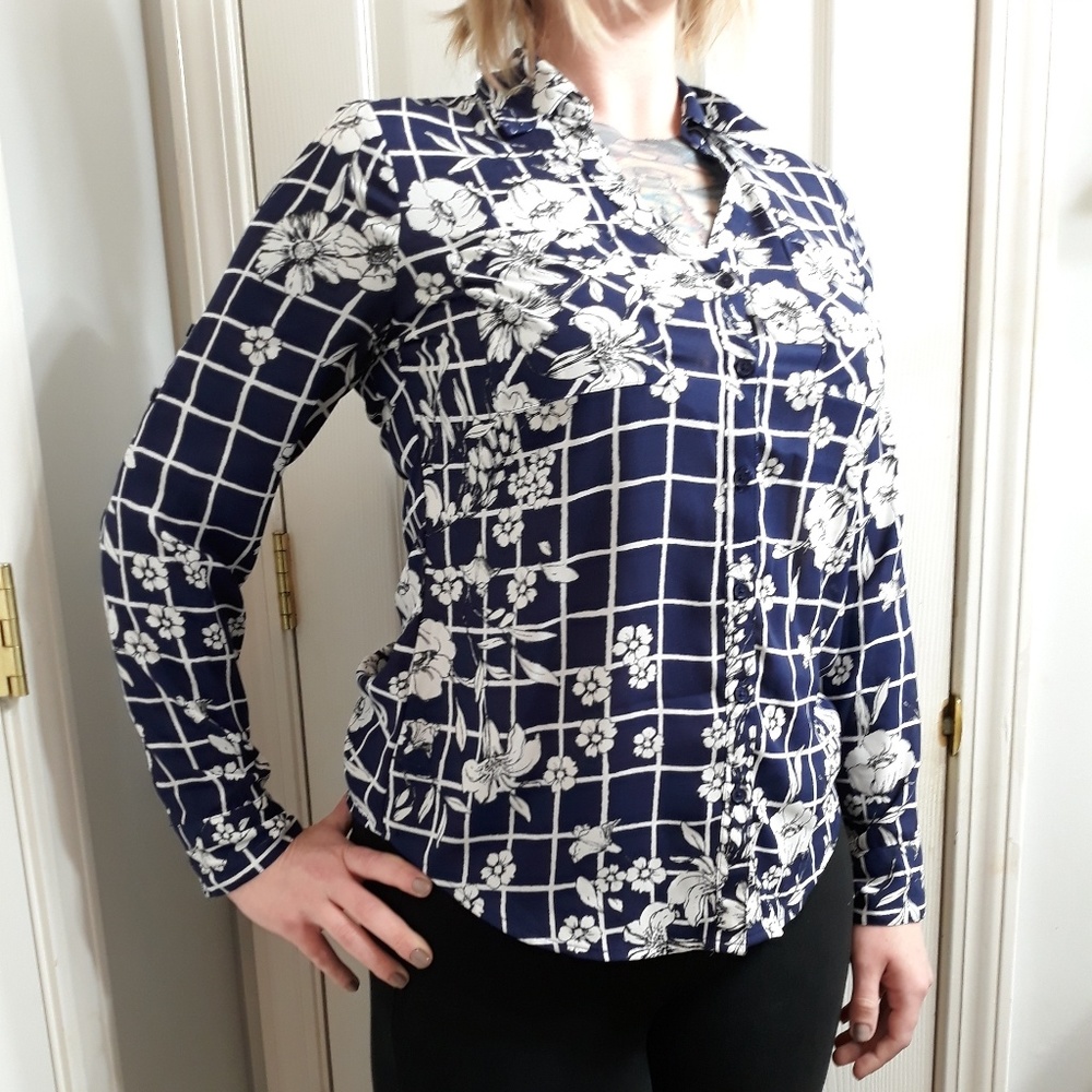 Floral Geometric Original Fit Portofino